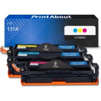 Toner kompatibel mit HP 131A (U0SL1AM) - 3-farbig - Multipack