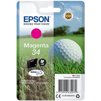Epson 34 (C13T34634010) - Magenta - Druckerpatrone