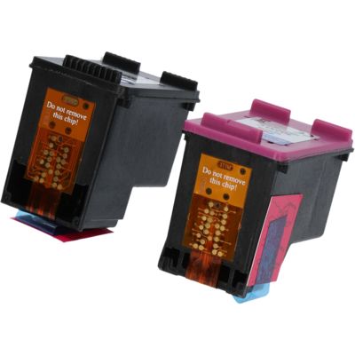 Druckerpatrone kompatibel mit HP 302XL (X4D37AE) - Schwarz + 3 Farben - Mulitpack - Hohe Kapazität