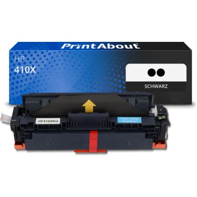 Toner kompatibel mit HP 410X (CF410XD) - 2x Schwarz - Hohe Kapazität - Multipack
