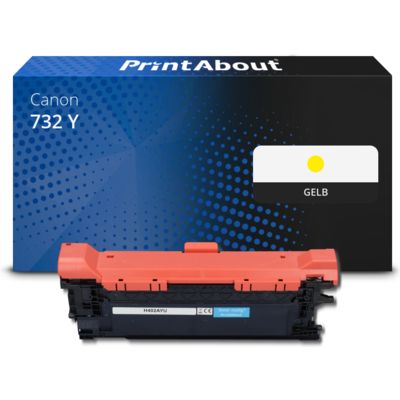 Toner kompatibel mit Canon 732 Y - Gelb