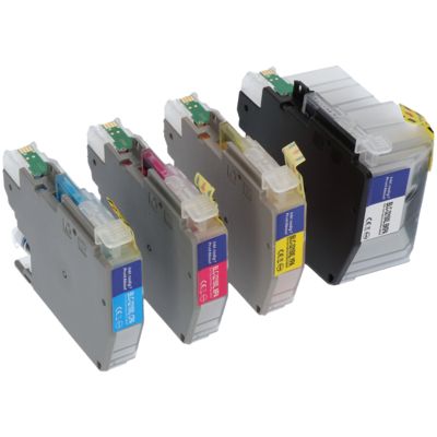 Druckerpatrone kompatibel mit Brother LC-3219XLVAL - 4-farbig - Hohe Kapazität - Multipack