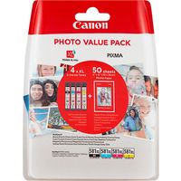 Canon CLI-581XL C/M/Y/BK photo value pack - 4-farbig - Druckerpatrone - Hohe Kapazität - Multipack