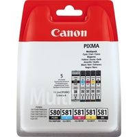 Canon PGI-580/CLI-581 BK/CMYK - 5-farbig - Druckerpatrone - Multipack