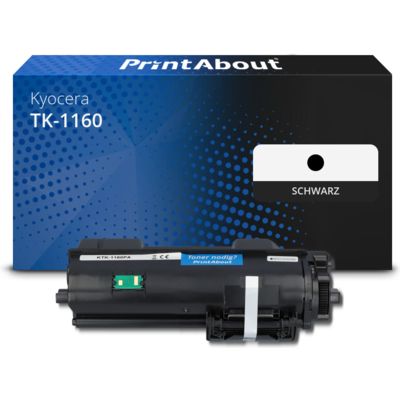 Toner kompatibel mit Kyocera TK-1160 - Schwarz