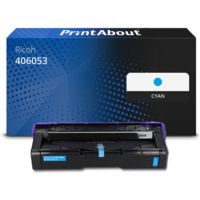 Toner kompatibel mit Ricoh 406053 (406097) - Cyan
