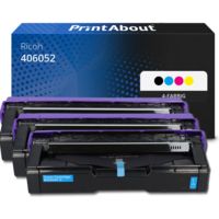 Toner kompatibel mit Ricoh 406052 (406094) - 4-farbig - Multipack
