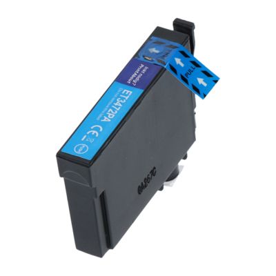 Druckerpatrone kompatibel mit Epson 34XL (C13T34724010) - Cyan - Hohe Kapazität
