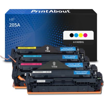 Toner kompatibel mit HP 205A (CF530A) - 4-farbig - Multipack