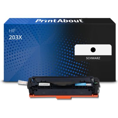 Toner kompatibel mit HP 203X (CF540X) - Schwarz - Hohe Kapazität