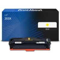 Toner kompatibel mit HP 203X (CF542X) - Gelb - Hohe Kapazität