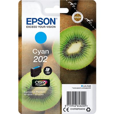 Epson 202 (C13T02F24010) - Cyan - Druckerpatrone