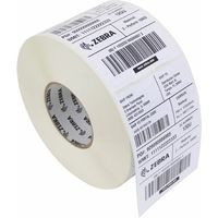 Zebra 880595-025DU - (38 mm x 25  mm) 12 rollen - Schwarz auf weiß - Etikett
