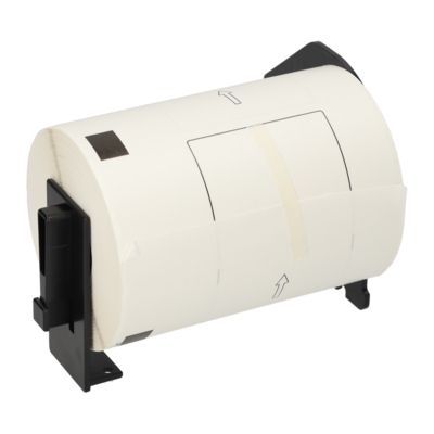 Etikettenrolle kompatibel mit Brother DK-11241 - (102 mm x 152  mm) - Schwarz auf weiß