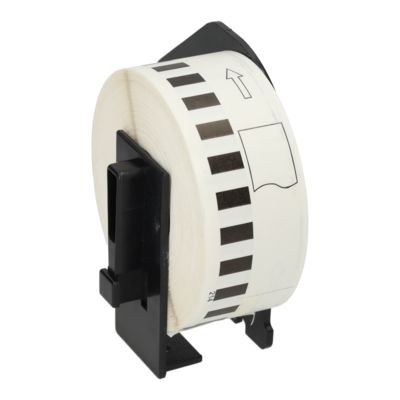 Etikettenrolle kompatibel mit Brother DK-22214 - (12  mm) - Schwarz auf weiß