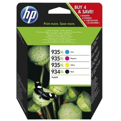 HP 934/935XL (X4E14AE) - 4-farbig - Druckerpatrone - Hohe Kapazität - Multipack