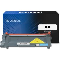 Toner kompatibel mit Brother TN-2320 - 2x Schwarz - Extra hohe Kapazität - Multipack