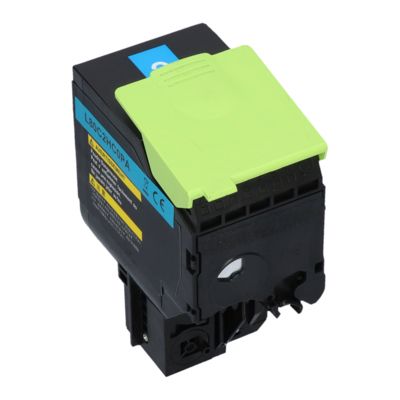 Toner kompatibel mit Lexmark 80C2HC0 (802HC) - Cyan - Hohe Kapazität