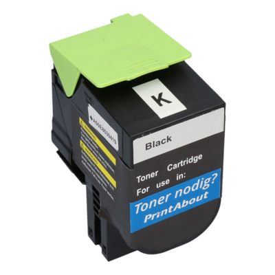 Toner kompatibel mit Lexmark 80C2HK0 (802HK) - Schwarz - Hohe Kapazität
