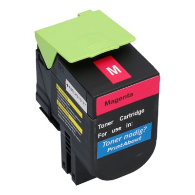 Toner kompatibel mit Lexmark 80C2HM0 (802HM) - Magenta - Hohe Kapazität