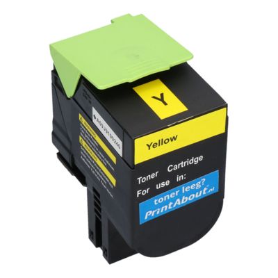 Toner kompatibel mit Lexmark 80C2HY0 (802HY) - Gelb - Hohe Kapazität