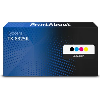 Toner kompatibel mit Kyocera TK-8325K - 4-farbig - Multipack