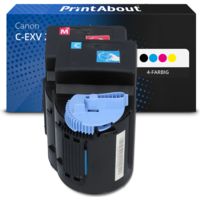 Toner kompatibel mit Canon C-EXV 21 - 4-farbig - Multipack