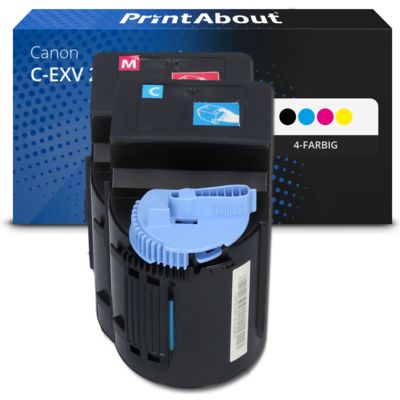 Toner kompatibel mit Canon C-EXV 21  - 4-farbig - Multipack