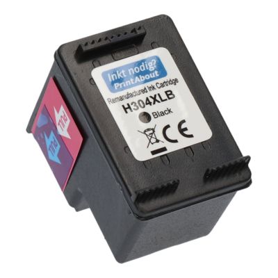 Druckerpatrone kompatibel mit HP 304XL (N9K08AE) - Schwarz - Hohe Kapazität