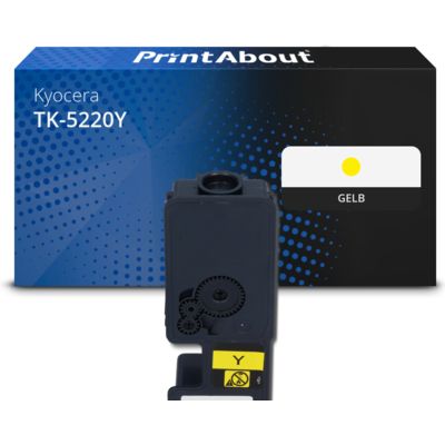 Toner kompatibel mit Kyocera TK-5220Y - Gelb