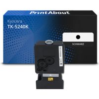 Toner kompatibel mit Kyocera TK-5240K - Schwarz
