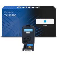 Toner kompatibel mit Kyocera TK-5240C - Cyan