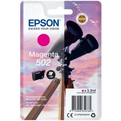 Epson 502 (C13T02V34010) - Magenta - Druckerpatrone