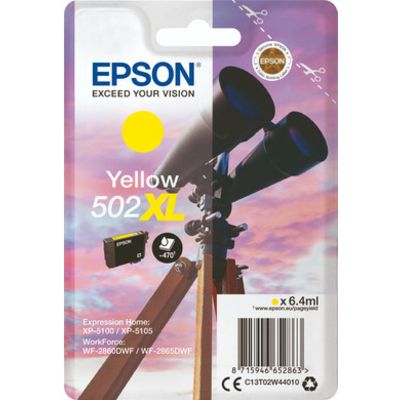 Epson 502XL (C13T02W44010) - Gelb - Druckerpatrone - Hohe Kapazität