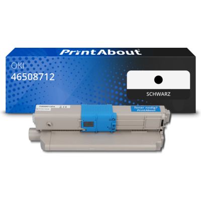 Toner kompatibel mit OKI 46508712 - Schwarz