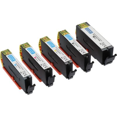 Druckerpatrone kompatibel mit Canon PGI-580XXL PGBK/CLI-581XXL BK/CMYK - 5-Farben - Extra Hoher Kapazität - Mulitpack