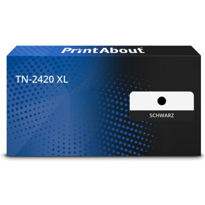 Toner kompatibel mit Brother TN-2420 XL - Schwarz - Extra hohe Kapazität