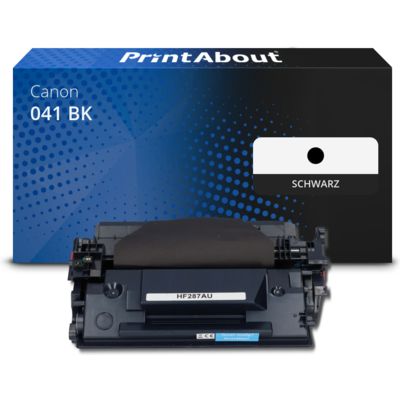 Toner kompatibel mit Canon 041 BK  - Schwarz