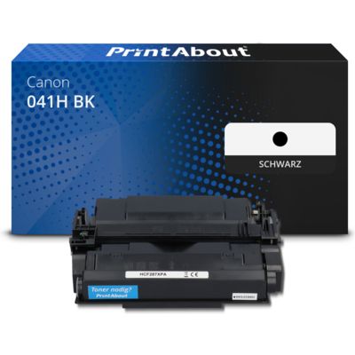 Toner kompatibel mit Canon 041H BK  - Schwarz - Hohe Kapazität