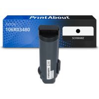 Toner kompatibel mit Xerox 106R03480 - Schwarz