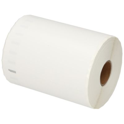 Etikettenrolle kompatibel mit Dymo S0904980 - (104 mm x 159  mm) - Schwarz auf weiß