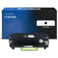 Toner kompatibel mit Lexmark 51B2H00 - Schwarz - Hohe Kapazität