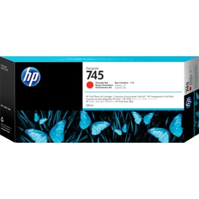 HP 745 (F9K06A) - Chromatisches Rot - Druckerpatrone - Hohe Kapazität