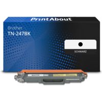 Toner kompatibel mit Brother TN-247BK - Schwarz - Hohe Kapazität