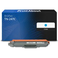 Toner kompatibel mit Brother TN-247C - Cyan - Hohe Kapazität