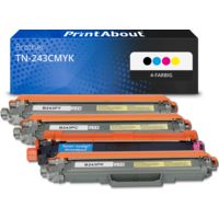 Toner kompatibel mit Brother TN-243CMYK - 4-Farben - Multipack