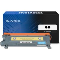 Toner kompatibel mit Brother TN-2220 - 2x Schwarz - Extra hoher Kapazität - Mulitpack