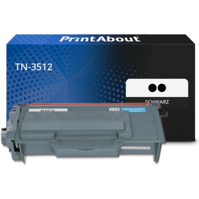 Toner kompatibel mit Brother TN-3512 - 2x Schwarz - Extra Hoher Kapazität - Multipack
