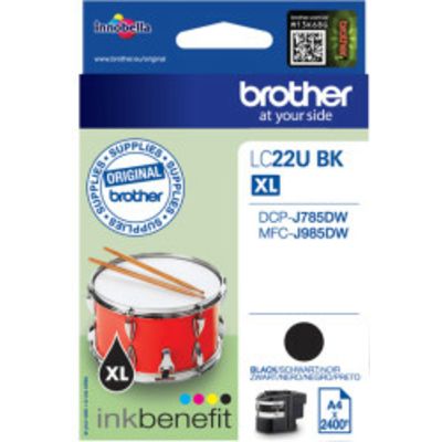 Brother LC-22UBK XL - Schwarz - Druckerpatrone - Hohe Kapazität