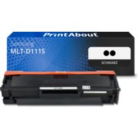 Toner kompatibel mit Samsung MLT-D111S (SU810A) - 2x Schwarz - Multipack